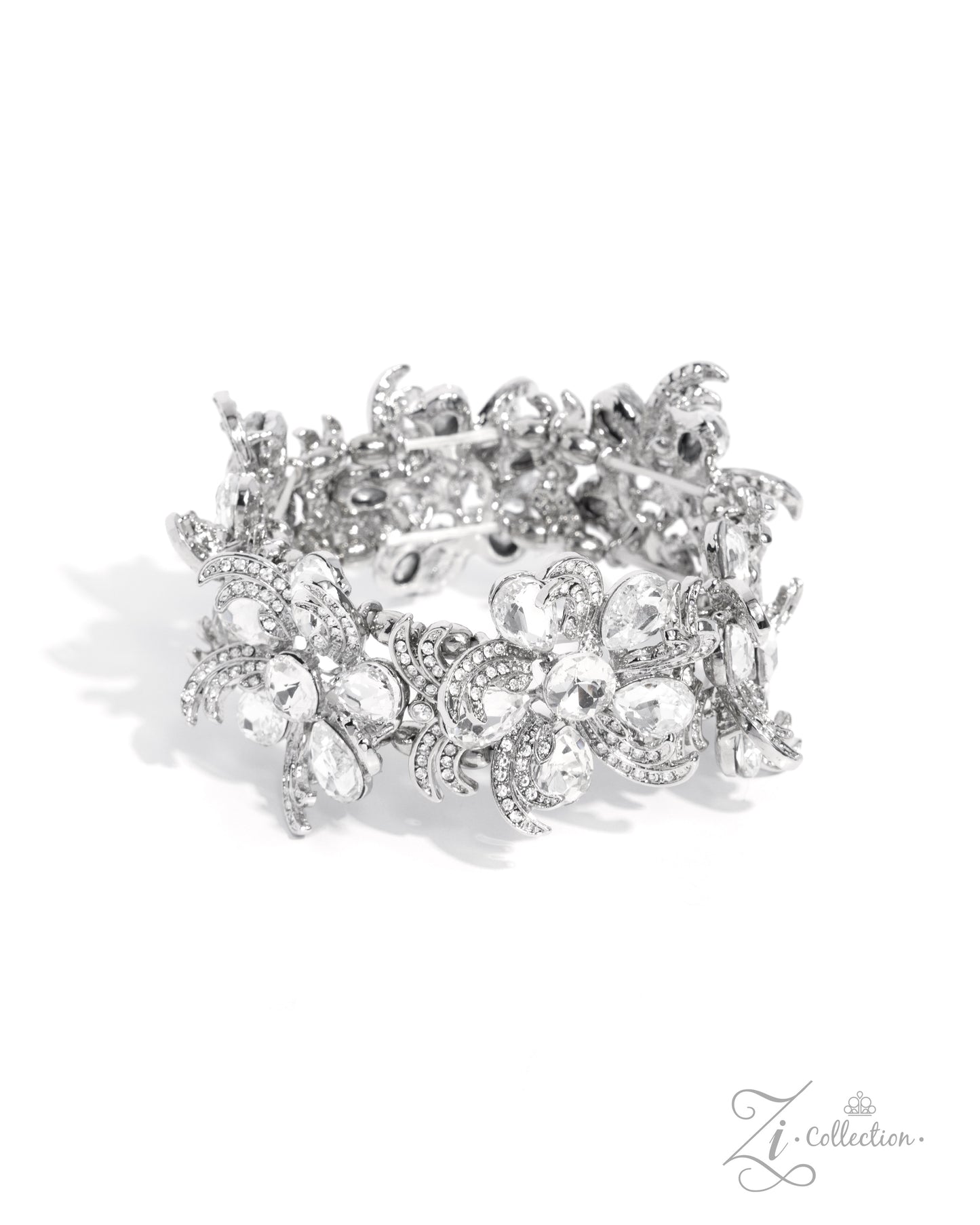 Pulsera Paparazzi ZI ~ Ideal para darse un capricho - Blanco