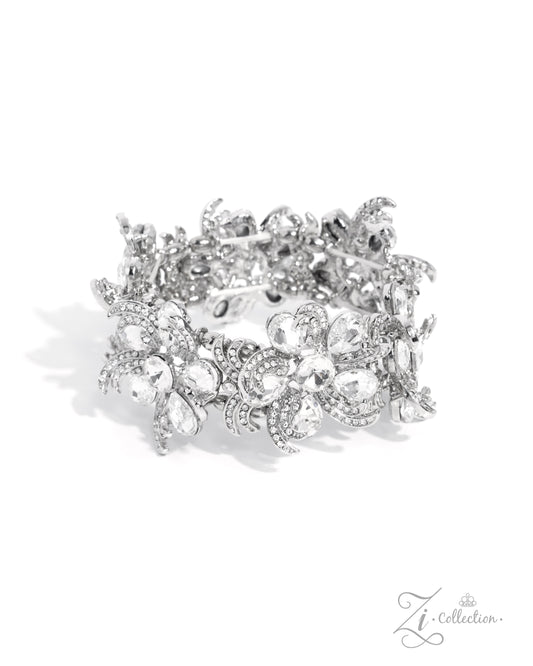 Paparazzi ZI Bracelet ~ Indulgent Ideal - White