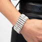 Paparazzi ZI Bracelet ~ Ambitious Arrangement - White