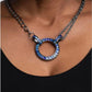 Paparazzi Necklace ~ PINK DIAMOND - Razzle Dazzle - Blue