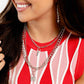 Paparazzi Necklace ~ Low Key Layers- Silver