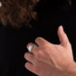 Hammer Fist - Silver - Paparazzi Ring Image