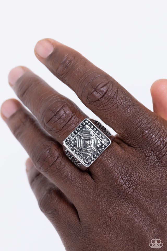 Side Trip - Silver - Paparazzi Ring Image