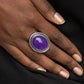 Stone Terrarium - Purple - Paparazzi Ring Image