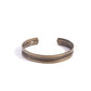 Treaded Tundra - Brass - Paparazzi Bracelet Image