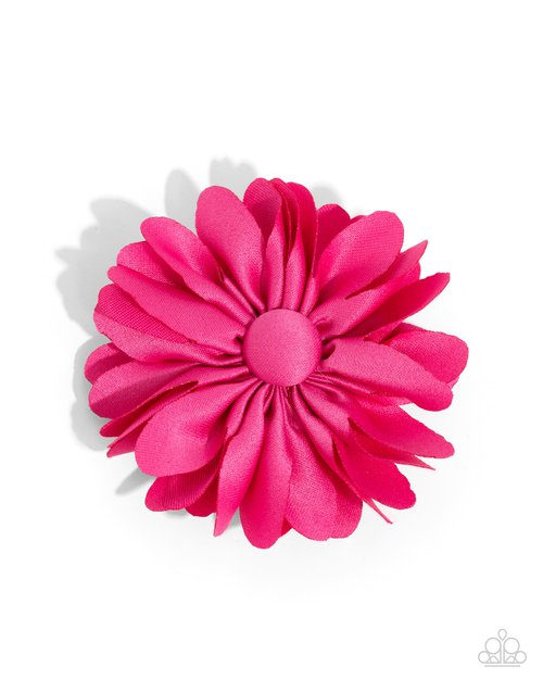 Material Girl Garden - Pink - Paparazzi Hair Accessories Image