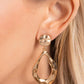 ​Metallic Mezzanine - Gold - Paparazzi Earring Image