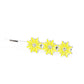 ​Flower Patch Princess - Yellow - Paparazzi Hair Accessories Image