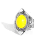 ​Safari Sightseer - Yellow - Paparazzi Ring Image