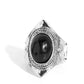 Safari Sightseer - Black - Paparazzi Ring Image