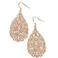 Meadow Magic - Rose Gold - Paparazzi Earring Image