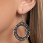 ​Vineyard Valentine - Silver - Paparazzi Earring Image