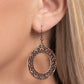 Vineyard Valentine - Copper - Paparazzi Earring Image