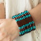 ​Tropical Takeover - Blue - Paparazzi Bracelet Image