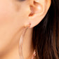 Candescent Curves - Copper - Paparazzi Earring Image