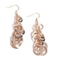 Closed Circuit Sass - Gold - Paparazzi Earring Image