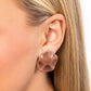 ​Destination Unknown - Copper - Paparazzi Earring Image