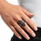 Victorian Vanity - Black - Paparazzi Ring Image