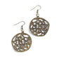 Holey Heirloom - Brass - Paparazzi Earring Image