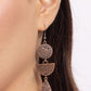 Artisanal Allure - Copper - Paparazzi Earring Image