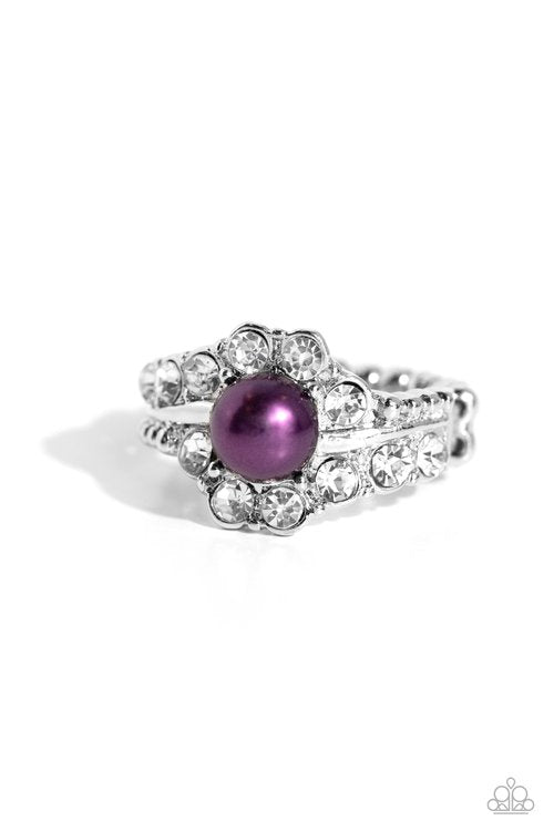 ​Titanic Tango - Purple - Purple - Paparazzi Ring Image