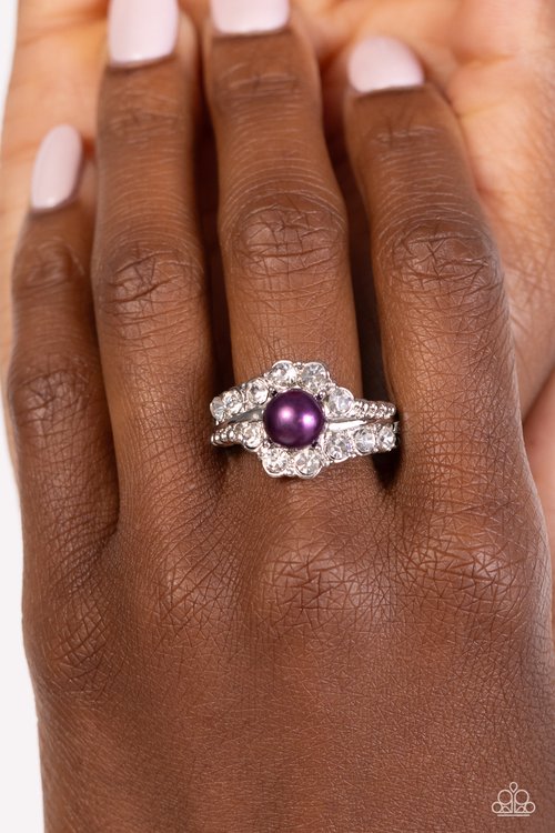 ​Titanic Tango - Purple - Purple - Paparazzi Ring Image