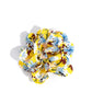 Flower Patch Paradise - Yellow - Paparazzi Hair Accessories Image