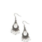 ​Beachside Ballroom - White - Paparazzi Earring Image