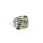 ​Exceptional Edge - Green - Paparazzi Ring Image
