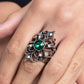 ​Iconic Insignia - Green - Paparazzi Ring Image