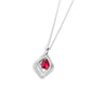 Dauntless Demure - Red - Paparazzi Necklace Image