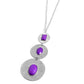 Talisman Trendsetter - Purple - Paparazzi Necklace Image