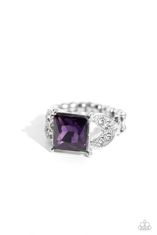 Paparazzi Ring ~ Deluxe Drama - Purple