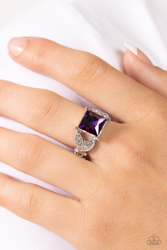 Paparazzi Ring ~ Deluxe Drama - Purple