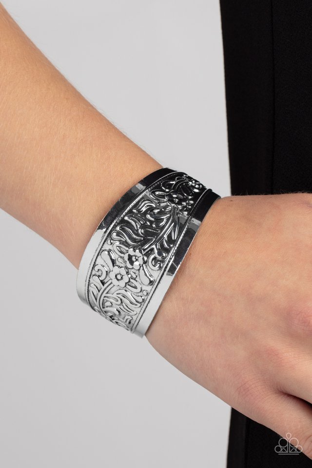 ​Purely Prairie - Silver - Paparazzi Bracelet Image