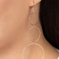 ​Urban Ozone - Rose Gold - Paparazzi Earring Image