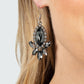 ​Serving Up Sparkle - Silver - Paparazzi Earring Image