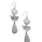 ​Thrift Shop Trove - Silver - Paparazzi Earring Image