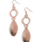 ​Thrift Shop Trove - Copper - Paparazzi Earring Image