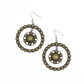 ​Saguaro Sanctuary - Green - Paparazzi Earring Image