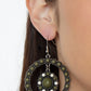 ​Saguaro Sanctuary - Green - Paparazzi Earring Image