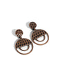 ​Southern Souvenir - Copper - Paparazzi Earring Image