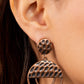 ​Southern Souvenir - Copper - Paparazzi Earring Image