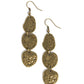 ​Ancient Archive - Brass - Paparazzi Earring Image