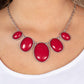 Vivacious Vanity - Red - Paparazzi Necklace Image