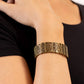 ​Gondola Gardens - Brass - Paparazzi Bracelet Image