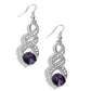 High-Ranking Royalty - Purple - Paparazzi Earring Image