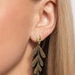 ​Jungle Fauna - Brass - Paparazzi Earring Image