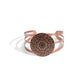 ​Head Over Hibiscus - Copper - Paparazzi Bracelet Image