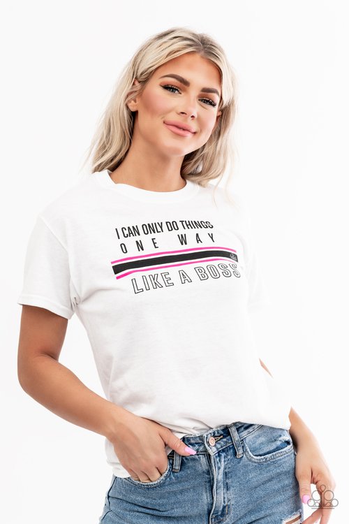 Like A Boss Tee - Paparazzi Product Image